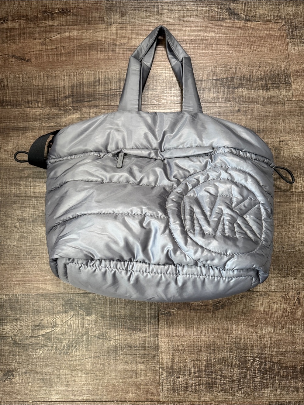NWOT Michael Kors Rae medium quilted nylon tote bag